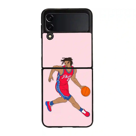 Tyrese Maxey Basketball Samsung Z4 Flip Case