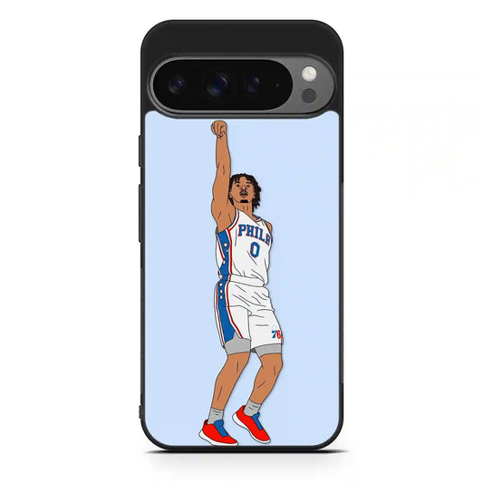 Tyrese Maxey Shoot Google Pixel 9 Pro XL Case