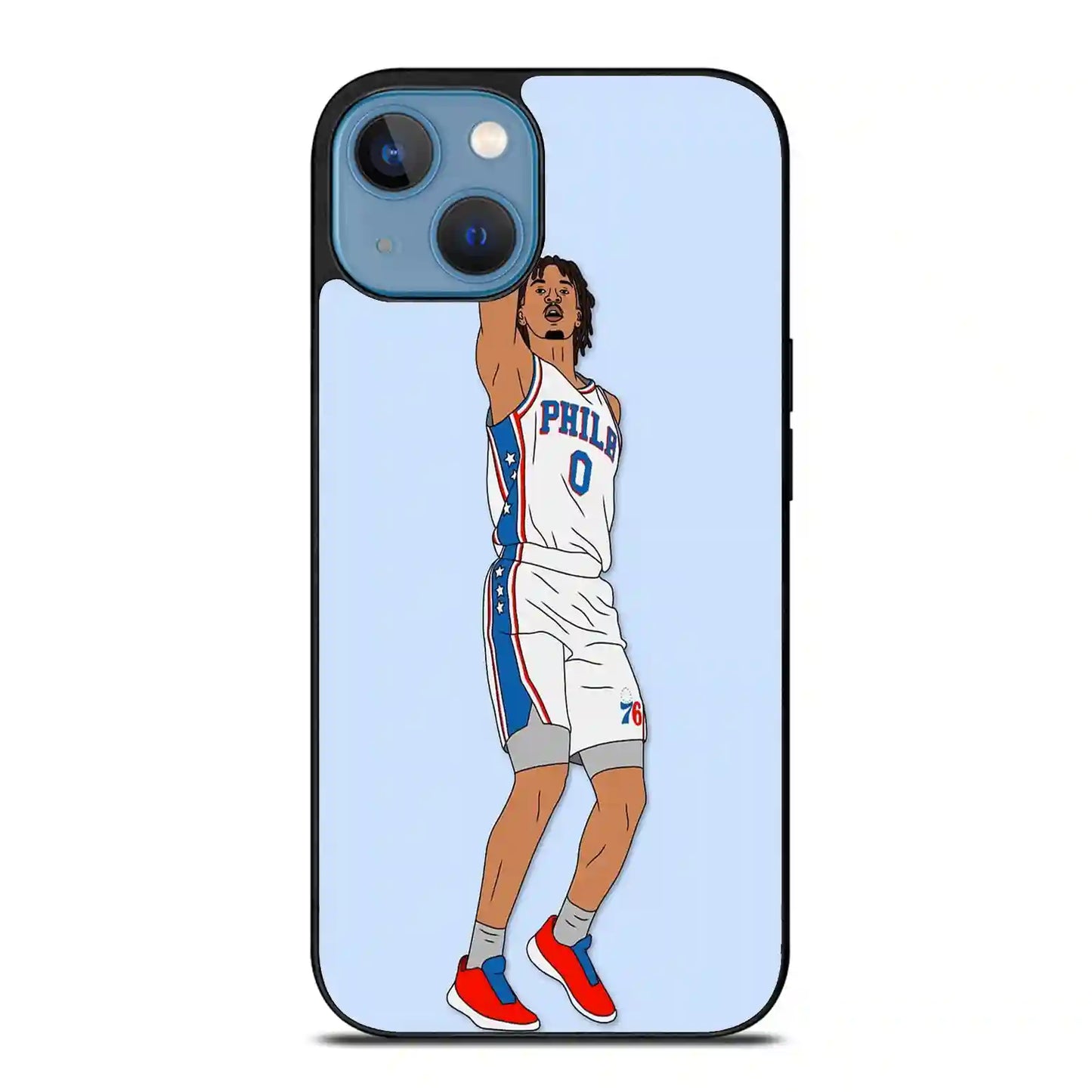 Tyrese Maxey Shoot iPhone 14 Plus Case