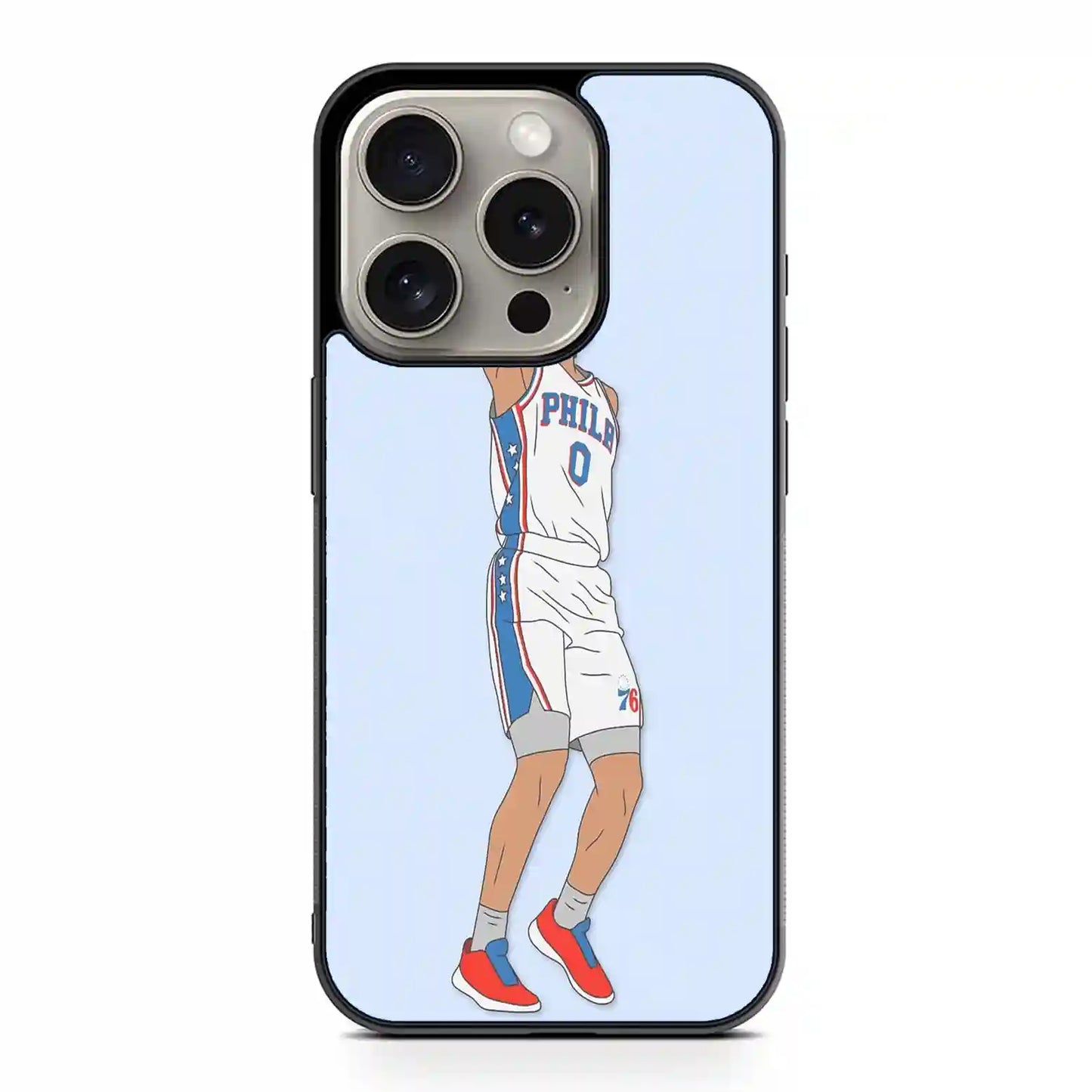 Tyrese Maxey Shoot iPhone 15 Pro Max Case