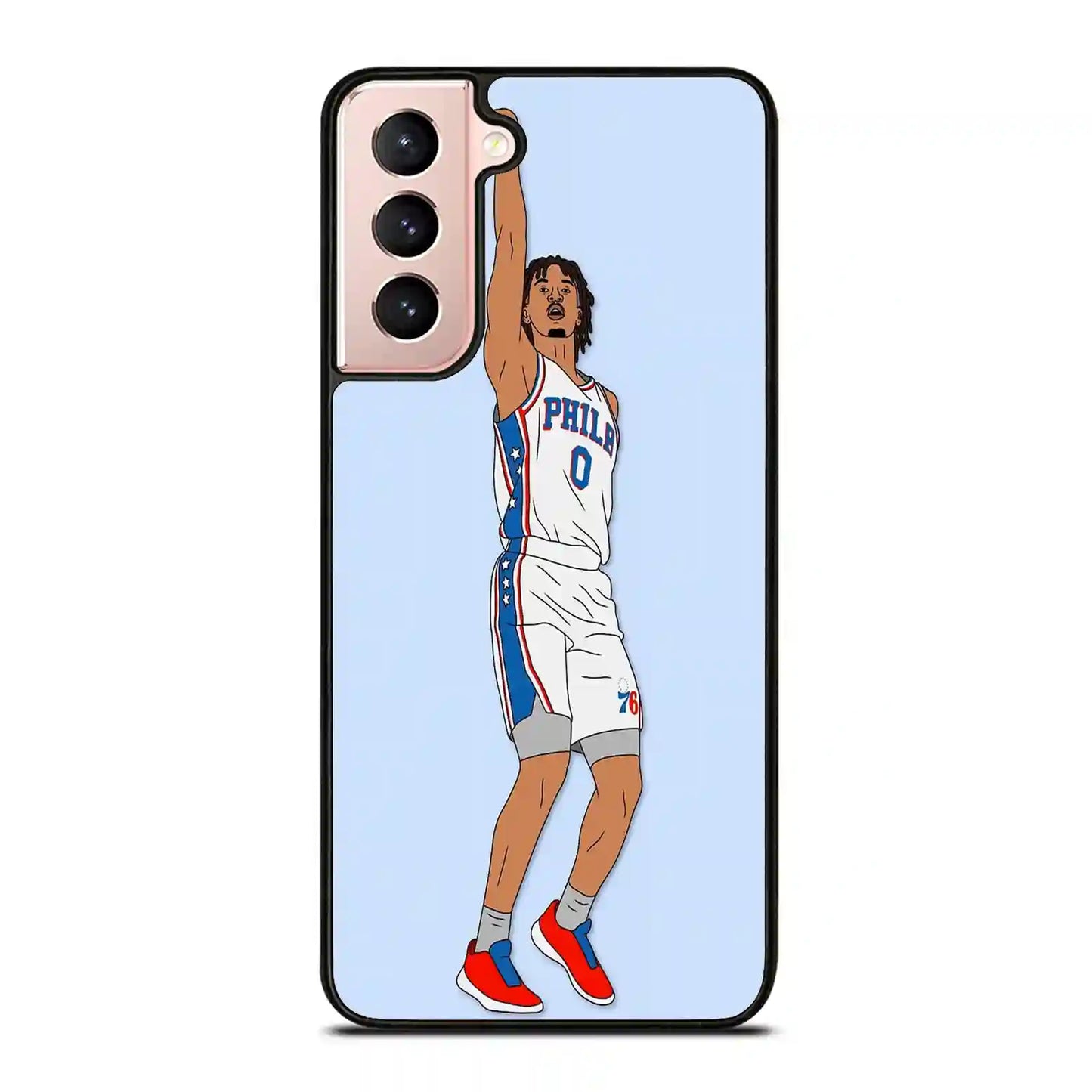 Tyrese Maxey Shoot Samsung Galaxy S21 Plus Case