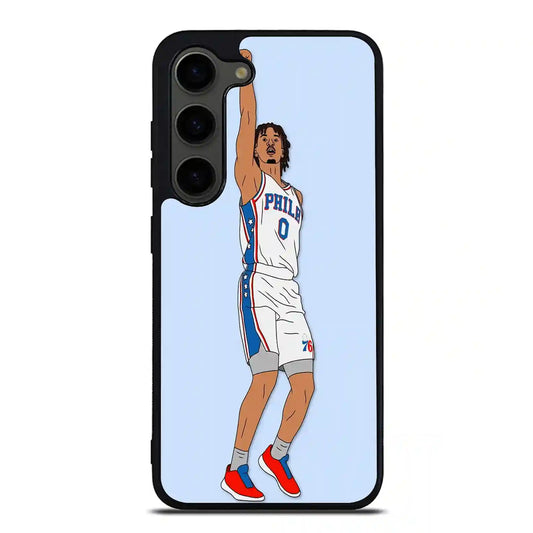 Tyrese Maxey Shoot Samsung Galaxy S23 Case