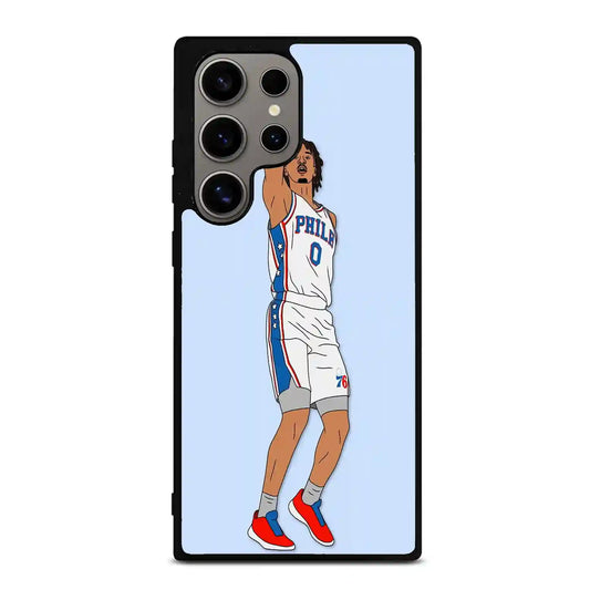 Tyrese Maxey Shoot Samsung Galaxy S24 Ultra Case