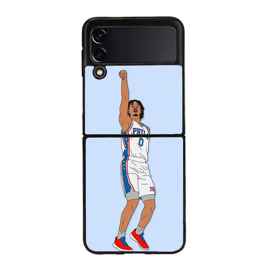 Tyrese Maxey Shoot Samsung Z4 Flip Case