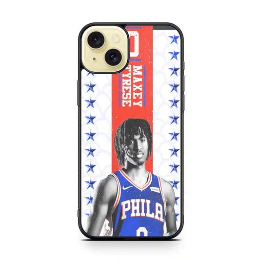 Tyrese Maxey Sweetcuteers iPhone 15 Plus Case