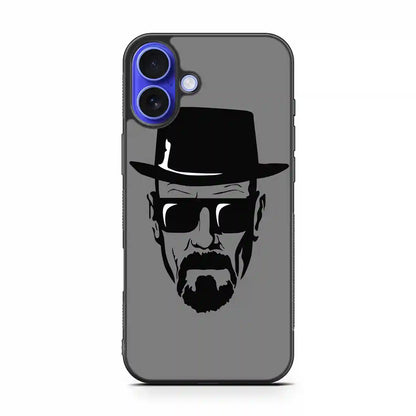 Walter White Colorful iPhone 16 Plus Case