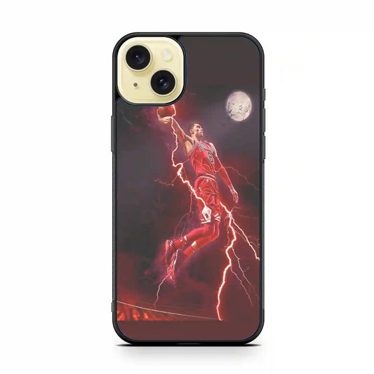 Zach Lavine Basketball iPhone 15 Plus Case