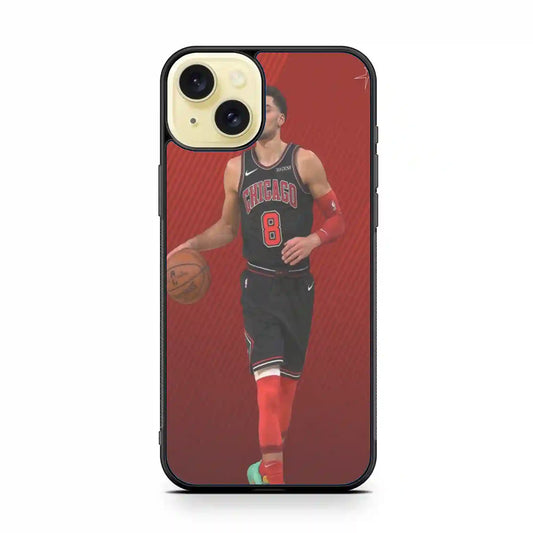 Zach Lavine Chigago Bulls iPhone 15 Plus Case