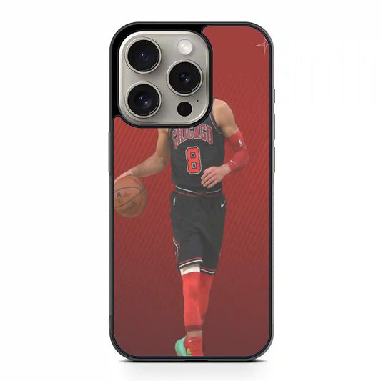 Zach Lavine Chigago Bulls iPhone 15 Pro Max Case