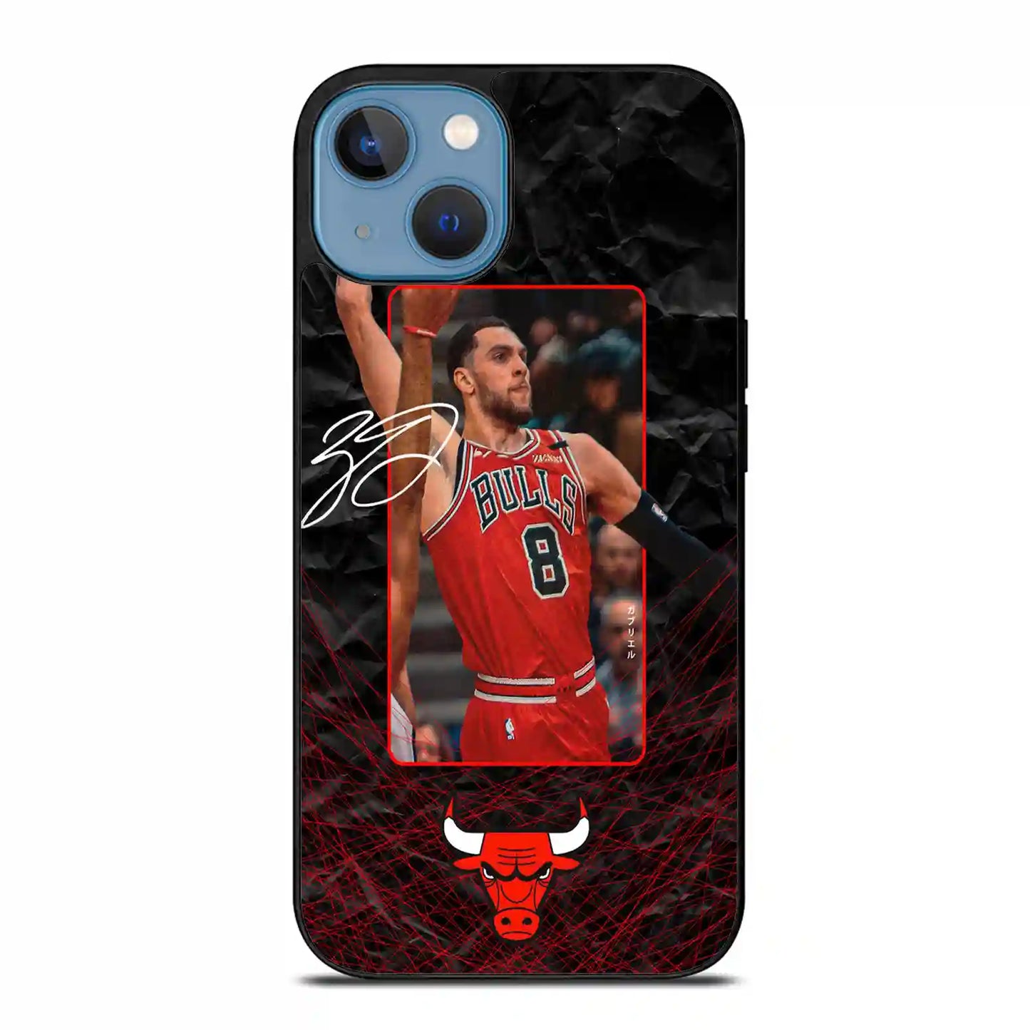 Zach Lavine Nba Basketball iPhone 14 Plus Case