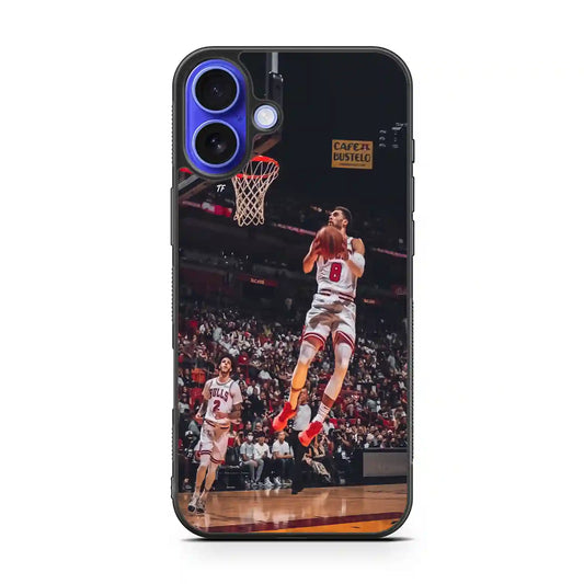 Zach Lavine Slam iPhone 16 Plus Case