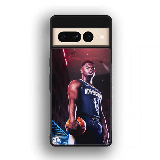 Zion Williamson Basketball Google Pixel 7 Pro Case