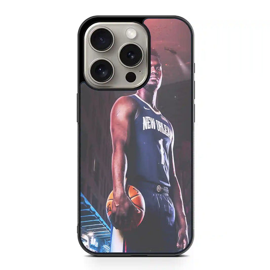 Zion Williamson Basketball iPhone 15 Pro Max Case