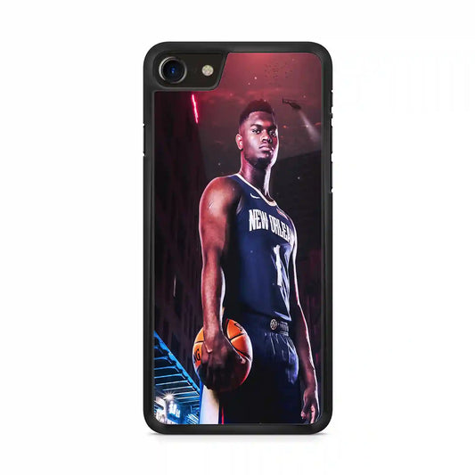 Zion Williamson Basketball iPhone SE 2020 Case