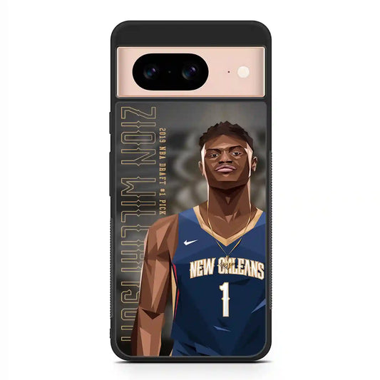 Zion Williamson Cartoon Google Pixel 8 Case