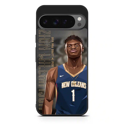 Zion Williamson Cartoon Google Pixel 9 Pro XL Case