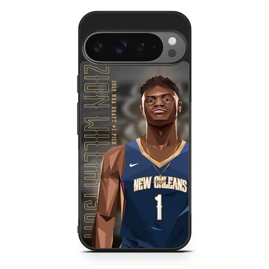 Zion Williamson Cartoon Google Pixel 9 Pro XL Case