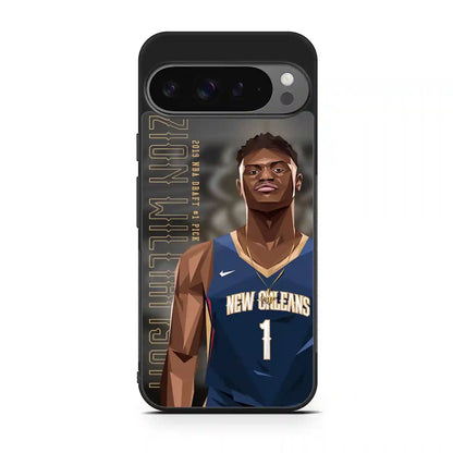 Zion Williamson Cartoon Google Pixel 9 Pro Case