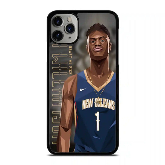 Zion Williamson Cartoon iPhone 11 Pro Case