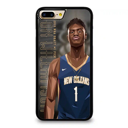 Zion Williamson Cartoon iPhone 7-8 Plus Case