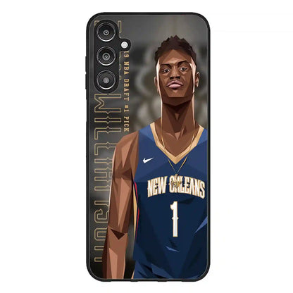 Zion Williamson Cartoon Samsung Galaxy A14 5G Case