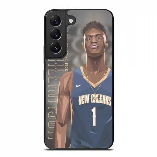 Zion Williamson Cartoon Samsung Galaxy S22 Plus Case