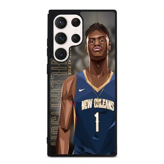 Zion Williamson Cartoon Samsung Galaxy S23 Ultra Case