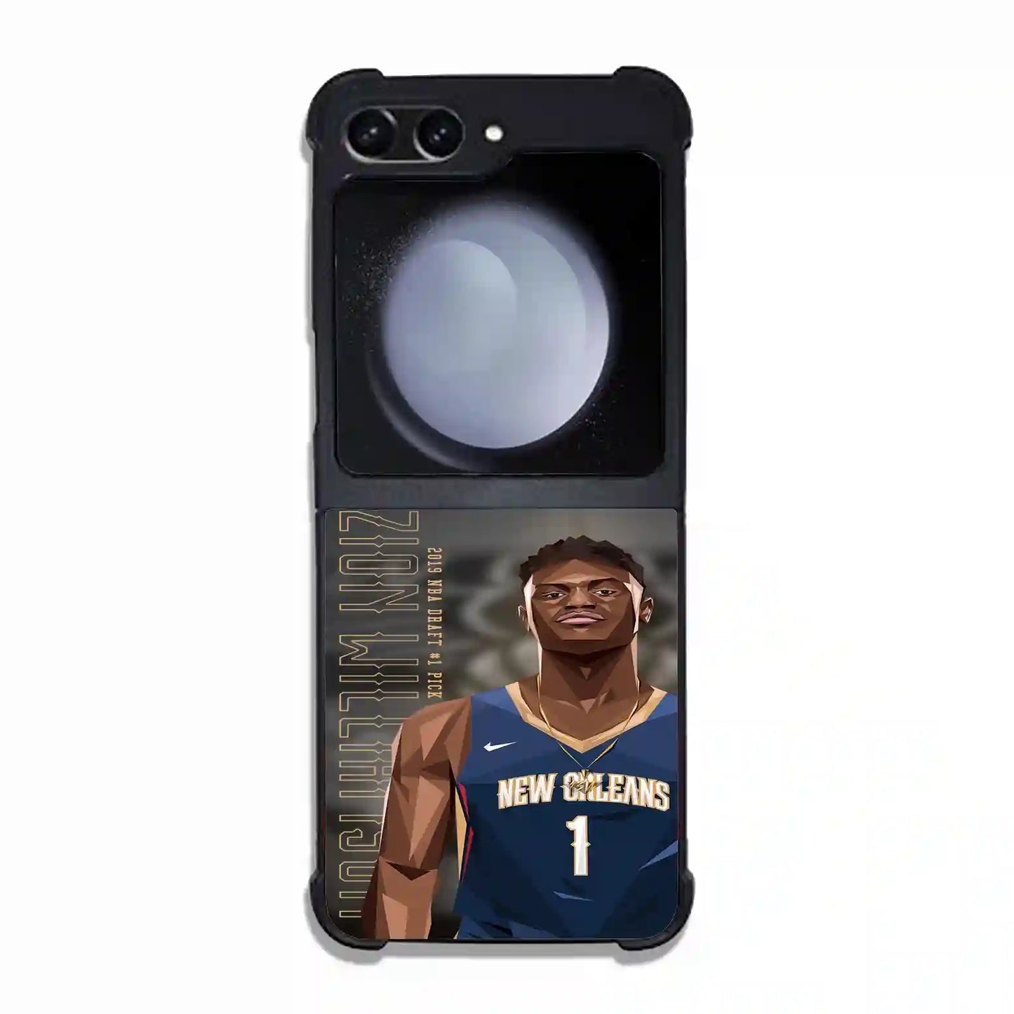 Zion Williamson Cartoon Samsung Z5 Flip Case