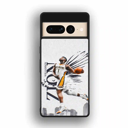 Zion Williamson Nba New Orleans Google Pixel 7 Pro Case