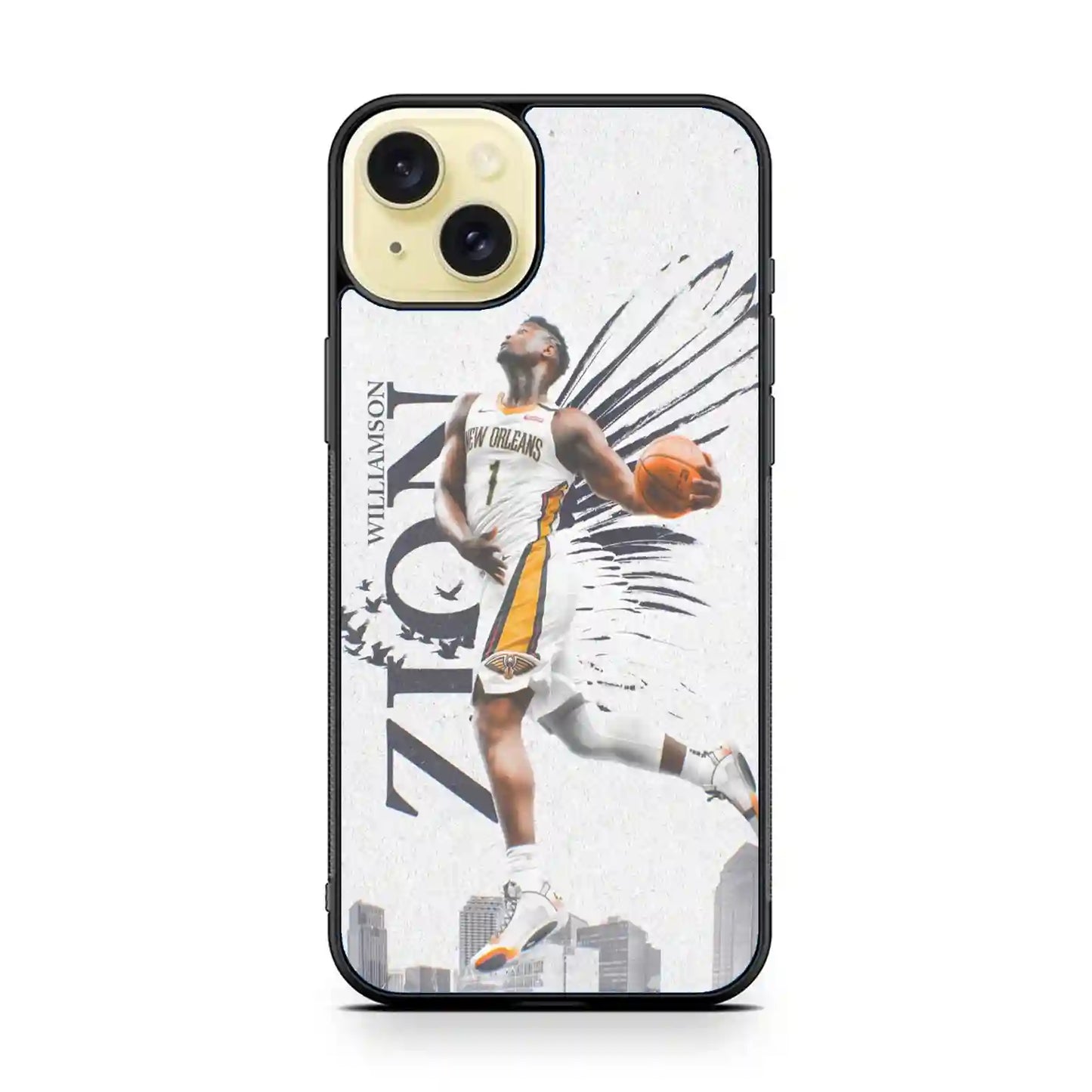 Zion Williamson Nba New Orleans iPhone 15 Plus Case