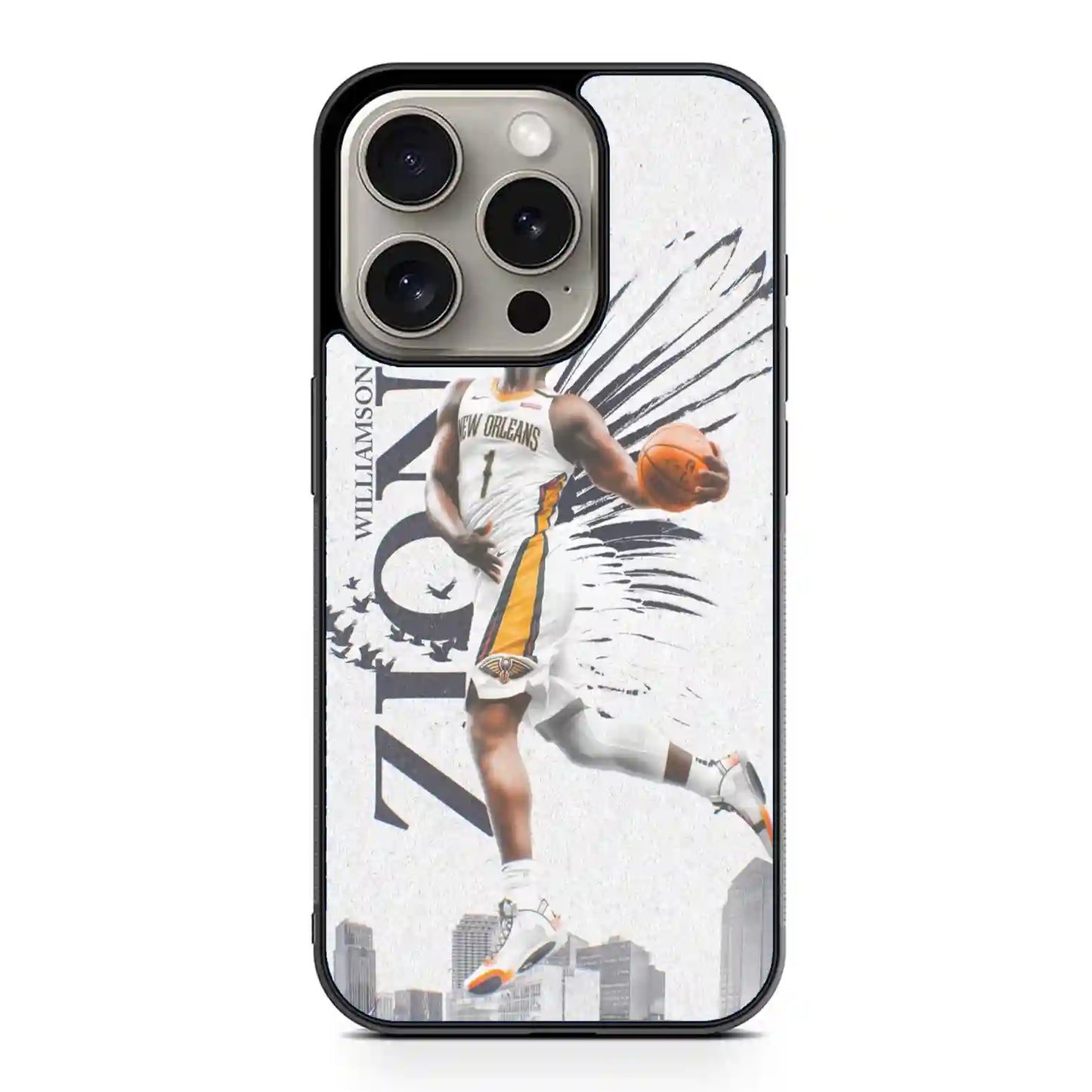 Zion Williamson Nba New Orleans iPhone 15 Pro Max Case