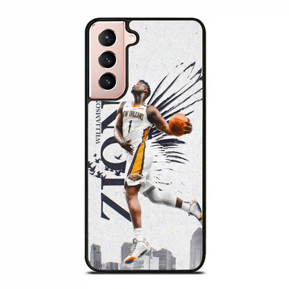 Zion Williamson Nba New Orleans Samsung Galaxy S21 Plus Case