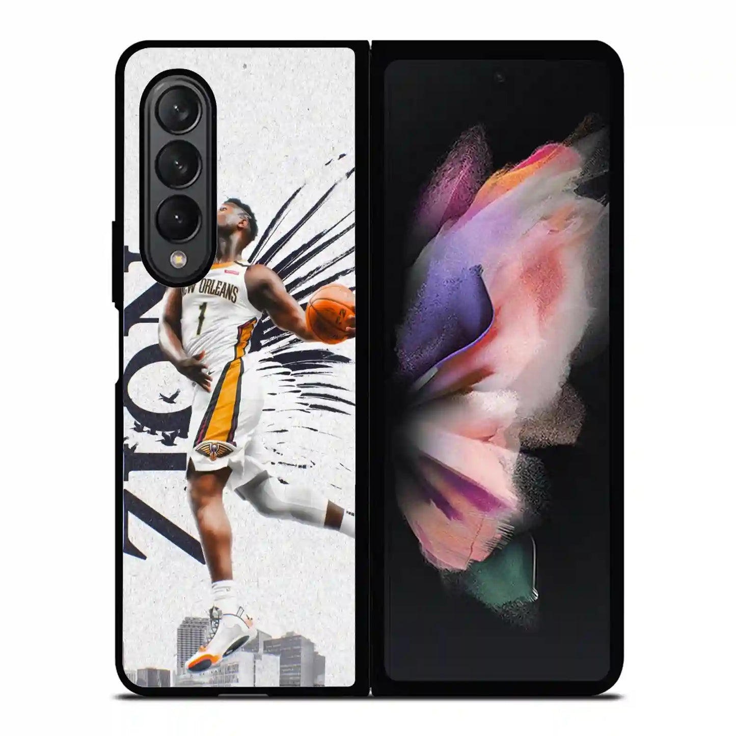 Zion Williamson Nba New Orleans Samsung Z3 Fold Case