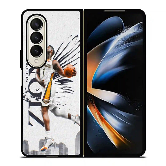 Zion Williamson Nba New Orleans Samsung Z4 Fold Case