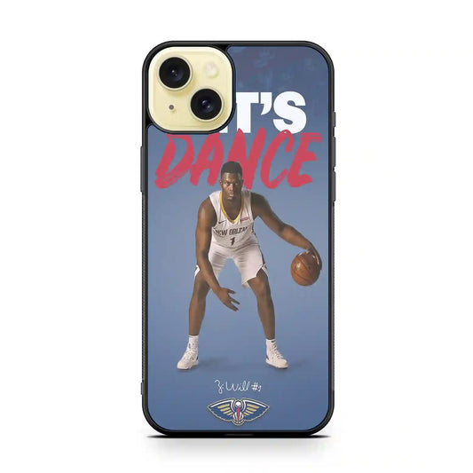 Zion Williamson New Orleans iPhone 15 Plus Case