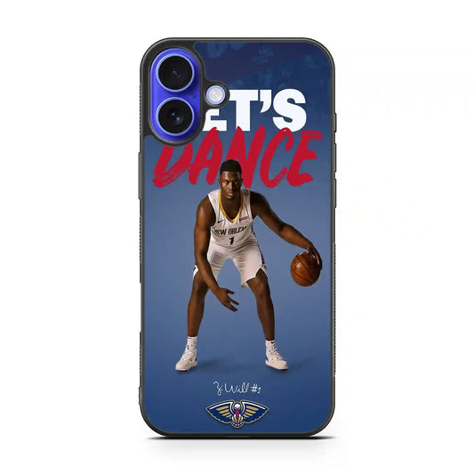 Zion Williamson New Orleans iPhone 16 Plus Case